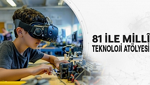 81 İLE MİLLÎ TEKNOLOJİ ATÖLYESİ