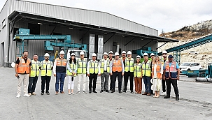 BAŞKAN ERKEK EKAY TESİSİNDE İNCELEMELERDE BULUNDU