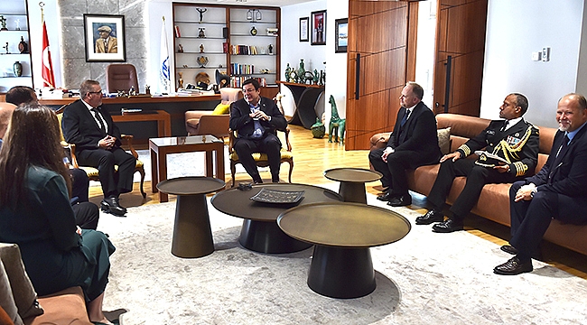 BAŞKAN ERKEK, KANADA HEYETİNİ AĞIRLADI