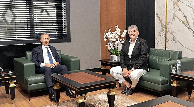 BAŞKAN ERTUĞRUL'DAN EMNİYET MÜDÜRÜ KURT'A ZİYARET