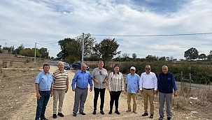 BAŞKAN ERTUĞRUL KÖYLERDEKİ ÇALIŞMALARI İNCELEDİ