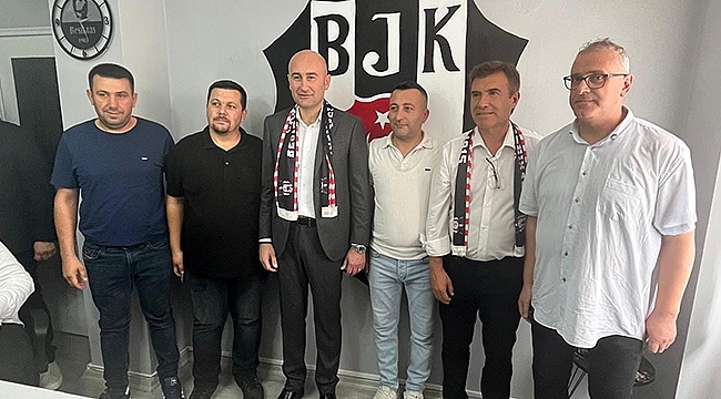 ÇAN BEŞİKTAŞLILAR DERNEĞİ'NE ANLAMLI ZİYARET