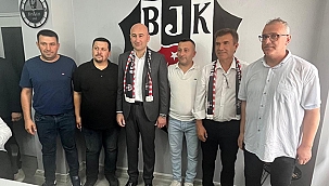 ÇAN BEŞİKTAŞLILAR DERNEĞİ'NE ANLAMLI ZİYARET