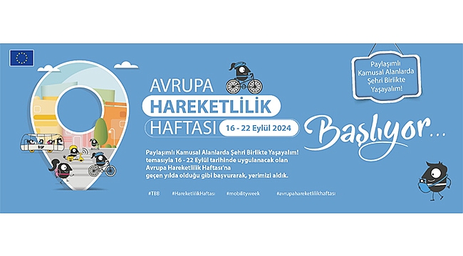 ÇANAKKALE BELEDİYESİ AVRUPA HAREKETLİLİK HAFTASI ETKİNLİKLERİ BAŞLIYOR
