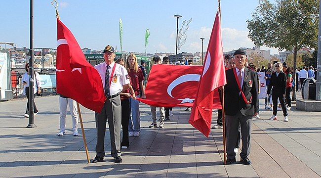 ÇANAKKALE'DE 19 EYLÜL GAZİLER GÜNÜ COŞKUYLA KUTLANDI