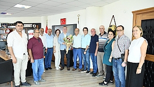 ÇANLILAR DERNEĞİ'NDEN BAŞKAN ARSLAN'A ZİYARET