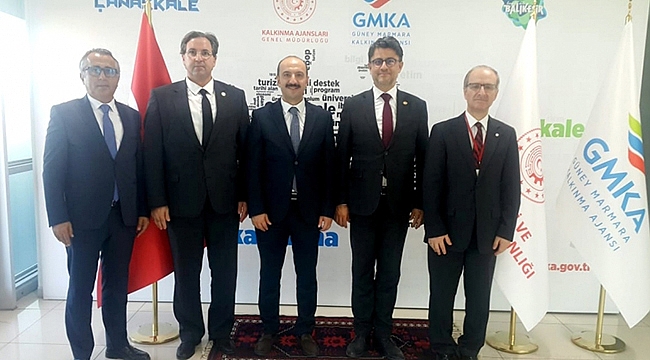 ÇOMÜ HEYETİNDEN GÜNEY MARMARA KALKINMA AJANSI'NA ZİYARET