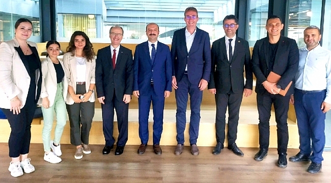 ÇOMÜ, TÜRK-ALMAN TİCARET VE SANAYİ ODASINI ZİYARET ETTİ