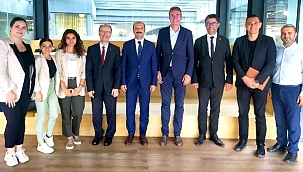 ÇOMÜ, TÜRK-ALMAN TİCARET VE SANAYİ ODASINI ZİYARET ETTİ