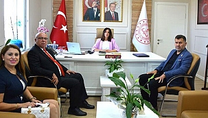 ÇTB'DEN İL MİLLİ EĞİTİM MÜDÜRÜNE HAYIRLI OLSUN ZİYARETİ