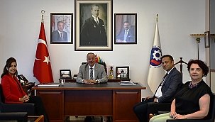 HALKBANK 18 MART ŞUBE MÜDÜRÜ'NDEN ÇTSO'YA ZİYARET