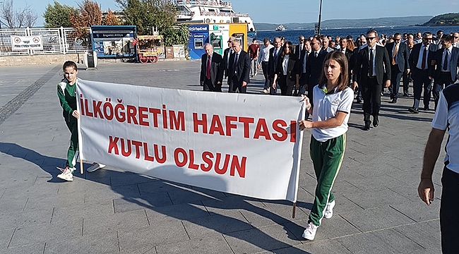 İLKÖĞRETİM HAFTASI BAŞLADI