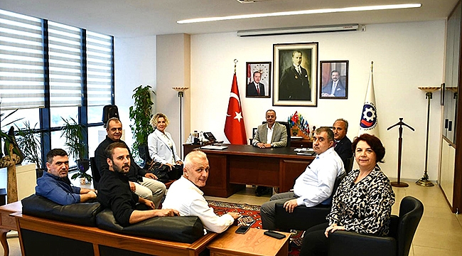 İSTANBUL BÖLGE MÜDÜRÜNDEN ÇTSO'YA ZİYARET