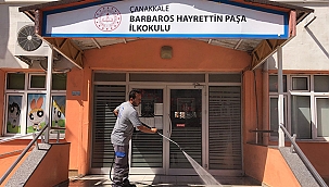 OKULLARDA TEMİZLİK ÇALIŞMASI GERÇEKLEŞTİRİLDİ