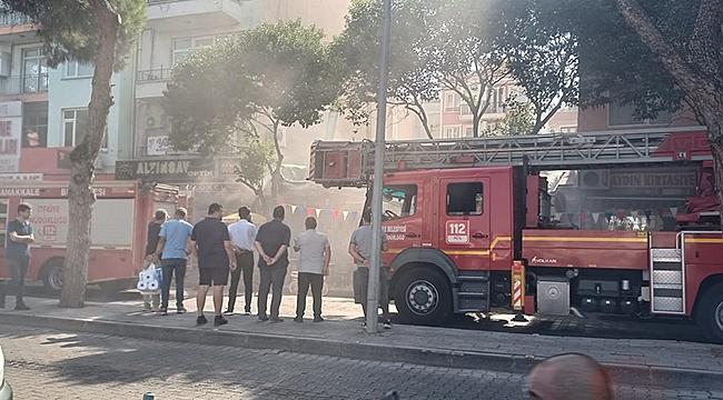 SABAH SAATLERİNDE ÇIKAN YANGIN KORKUTTU!