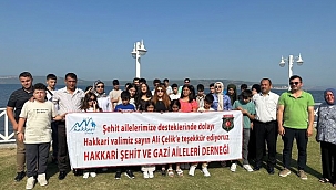 ŞEHİT AİLELERİ DERNEĞİ HAKKARİ'DEN MİSAFİRLERİNİ AĞIRLADI 