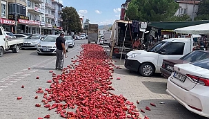 TARLASINDAN TOPLADI YOLA DÖKTÜ!
