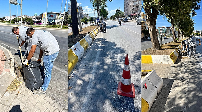 YAĞMURSUYU IZGARALARI TEMİZLENDİ