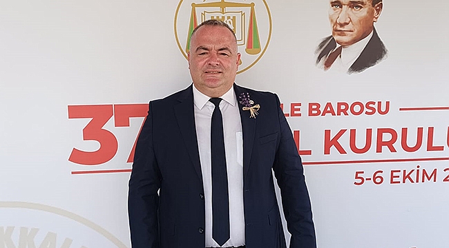 ARDAHAN DİKME ÇANAKKALE BARO BAŞKANI SEÇİLDİ