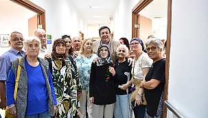 BAŞKAN ERKEK, YAŞLILAR HAFTASINDA ALTIN YILLAR ÜYELERİ İLE BULUŞTU