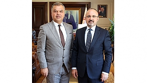 ÇAN BELEDİYE BAŞKANI ARSLAN'DAN TURAN'A ZİYARET