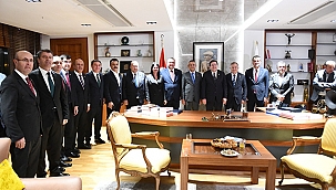 ÇANAKKALE BELEDİYESİ, BELEDİYE BAŞKANLARINI AĞIRLIYOR