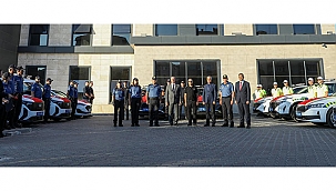 ÇANAKKALE EMNİYETİ'NE 10 HİZMET ARACI