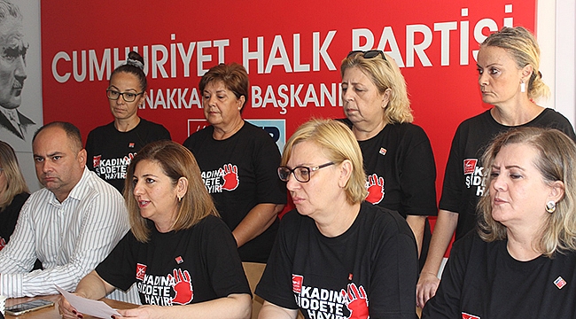 CHP'Lİ KADINLARDAN TEPKİ!