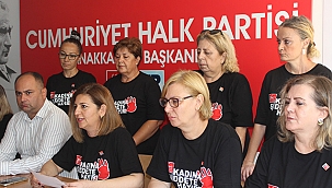 CHP'Lİ KADINLARDAN TEPKİ!