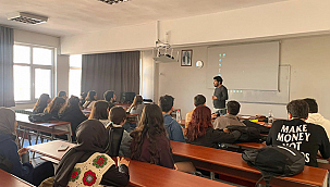 ÇOMÜ FİZİK BÖLÜMÜ ÖĞRENCİLERİNE İŞ KULÜBÜ EĞİTİMİ VERİLDİ