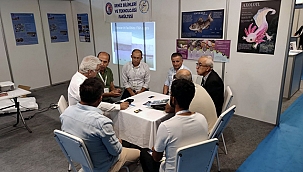 ÇOMÜ FUTURE FİSH EURASİA FUARI'NDA YERİNİ ALDI