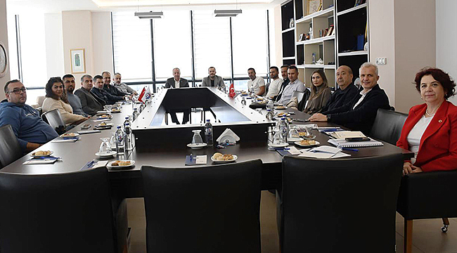 ÇTSO 1 NO'LU MESLEK GRUBU ÜYELERİ İLE SİNERJİ TOPLANTISI YAPILDI