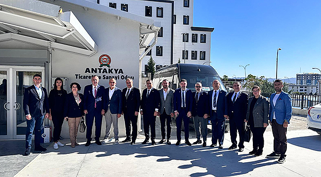 ÇTSO ANTAKYA TİCARET VE SANAYİ ODASINI ZİYARET ETTİ