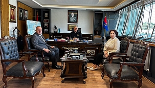 ÇTSO'DAN JANDARMA KIDEMLİ ALBAY ERSİN ASLAN'A ZİYARET 