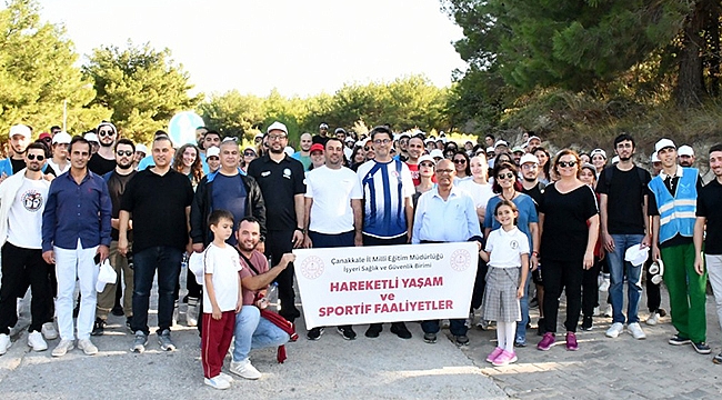 DÜNYA YÜRÜYÜŞ GÜNÜ ETKİNLİĞİ GERÇEKLEŞTİRİLDİ