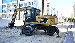 FEVZİ RENDA SOKAK'TA ÜSTYAPI YENİLEME ÇALIŞMASI