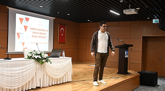 "İNTİHAR İŞARETLERİ VE İNTİHAR EDECEK KİŞİYE YAKLAŞIM" 