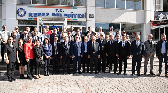 KEPEZ BELEDİYESİ'NE CHP HEYETİNDEN ZİYARET