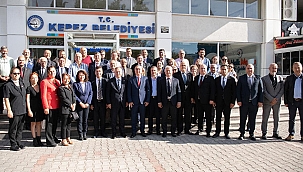 KEPEZ BELEDİYESİ'NE CHP HEYETİNDEN ZİYARET