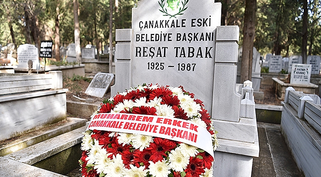 MERHUM BAŞKAN REŞAT TABAK İÇİN ANMA TÖRENİ DÜZENLENDİ