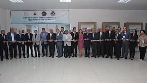 TAHKİM VE ARABULUCULUK MERKEZİ'NİN AÇILIŞINI HİSARCIKLIOĞLU GERÇEKLEŞTİRDİ