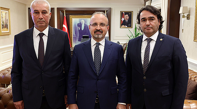 TURAN'I, UMURBEY VE KAVAKKÖY BELEDİYE BAŞKANLARI ZİYARET ETTİ