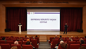 AFETE HAZIRLIK GÜNÜ SEMİNERİ GERÇEKLEŞTİ