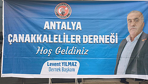 ANTALYA ÇANAKKALELİLER DERNEĞİ'NDEN ATATÜRK'Ü ANMA ETKİNLİĞİ