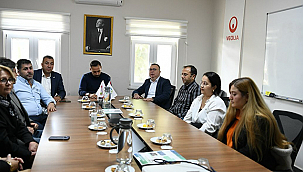 BAŞKAN ARSLAN ÇANAKKALE ENTEGRE KATI ATIK TESİSİNİ ZİYARET ETTİ