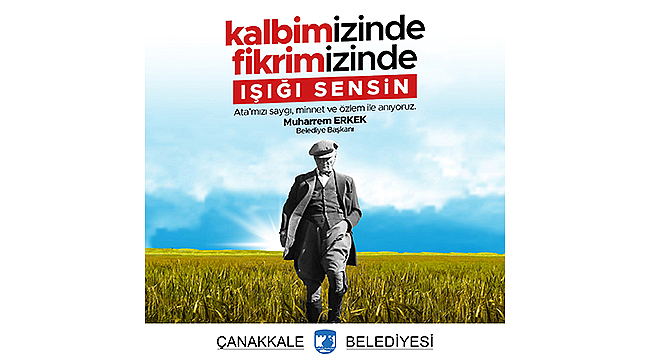 BAŞKAN ERKEK'İN 10 KASIM ATATÜRK'Ü ANMA GÜNÜ MESAJI