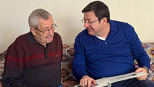 BAŞKAN ERKEK'TEN İSMAİL USTA'YA ZİYARET