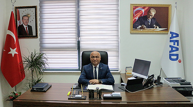 ÇANAKKALE AFAD İL MÜDÜRÜ AHMET ALİ ARTUN GÖREVİNE BAŞLADI