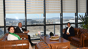 ÇANAKKALE İL TARIM VE ORMAN MÜDÜRÜ NAZAN TÜRKARSLAN'DAN ÇTSO'YA ZİYARET