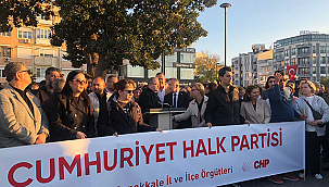 CHP'DEN AHMET ÖZER'E EŞ ZAMANLI BASIN AÇIKLAMASIYLA DESTEK!